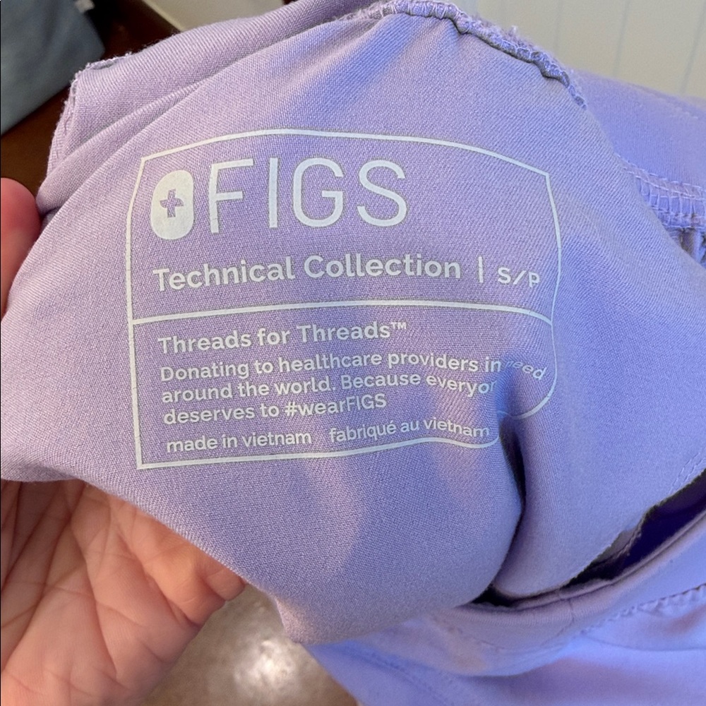 Figs Lavender Dew Kade Cargo Pants - Picture 4 of 4